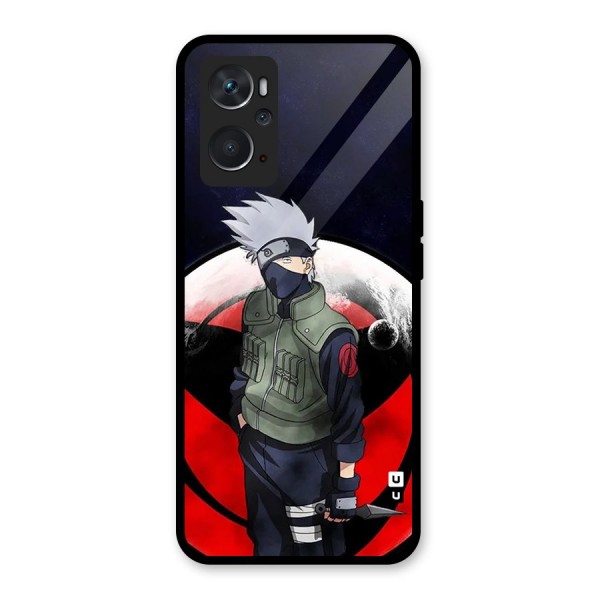 Kakashi Hatake Knife Glass Back Case for Oppo K10 4G