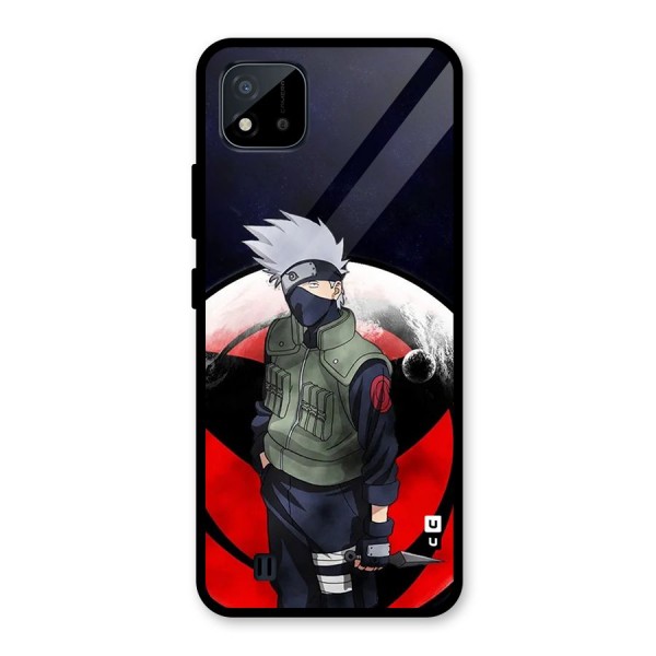 Kakashi Hatake Knife Glass Back Case for Realme C11 2021