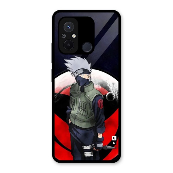 Kakashi Hatake Knife Glass Back Case for Redmi 12C