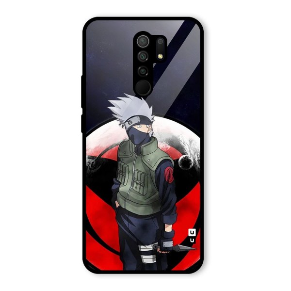 Kakashi Hatake Knife Glass Back Case for Redmi 9 Prime