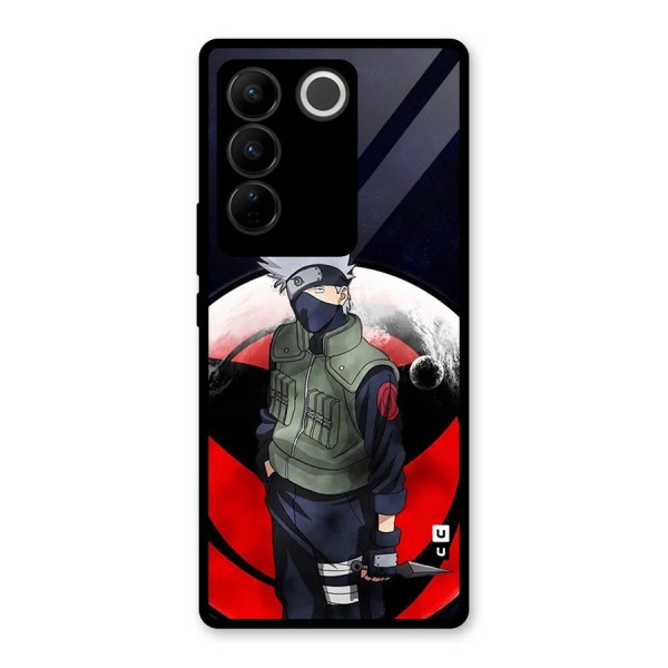 Kakashi Hatake Knife Glass Back Case for Vivo V27