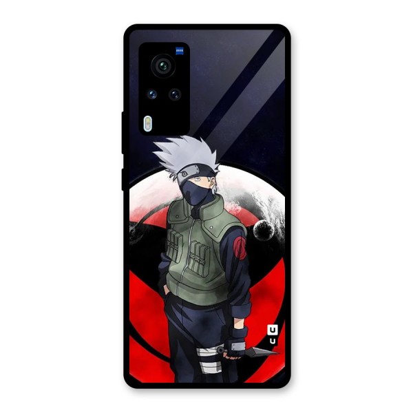 Kakashi Hatake Knife Glass Back Case for Vivo X60 Pro