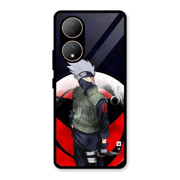 Kakashi Hatake Knife Glass Back Case for Vivo Y100A