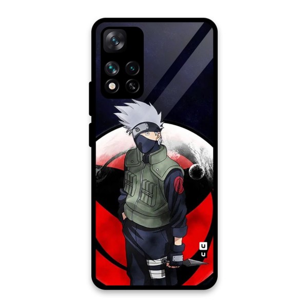 Kakashi Hatake Knife Glass Back Case for Xiaomi 11i 5G