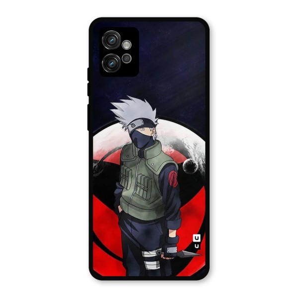 Kakashi Hatake Knife Metal Back Case for Moto G32