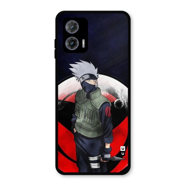 Kakashi Hatake Knife Metal Back Case for Moto G73