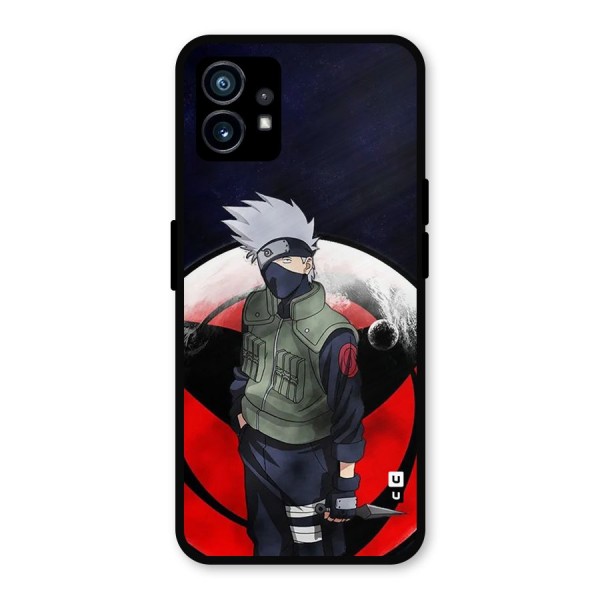 Kakashi Hatake Knife Metal Back Case for Nothing Phone 1