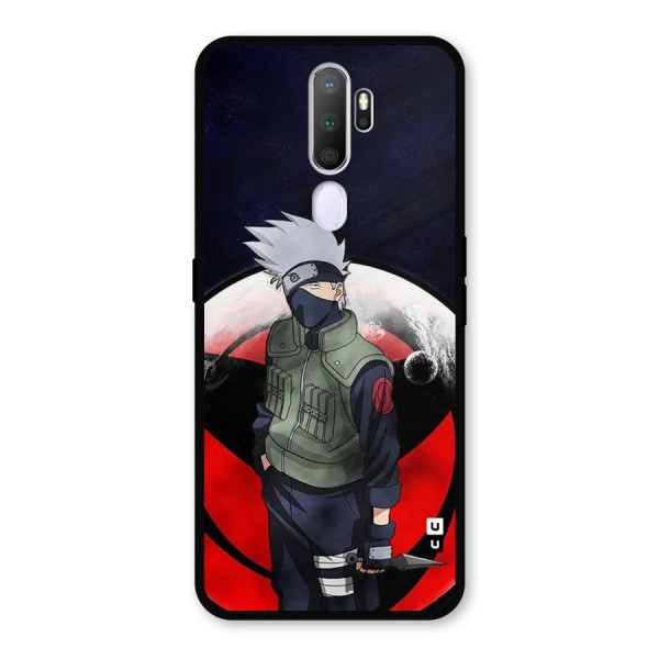 Kakashi Hatake Knife Metal Back Case for Oppo A9 (2020)