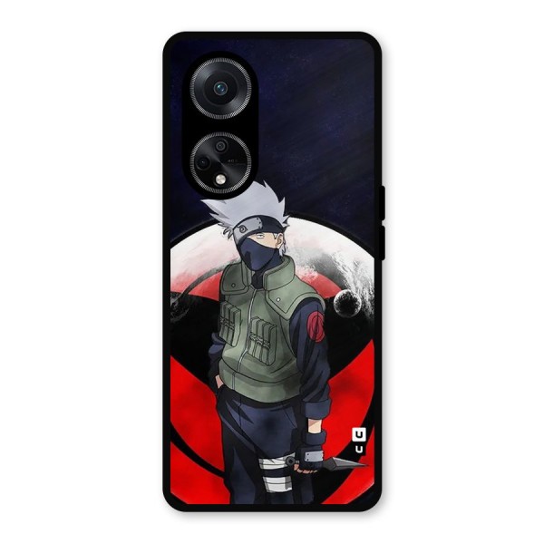 Kakashi Hatake Knife Metal Back Case for Oppo F23