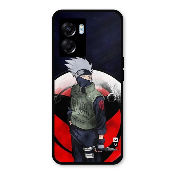 Kakashi Hatake Knife Metal Back Case for Oppo K10 (5G)