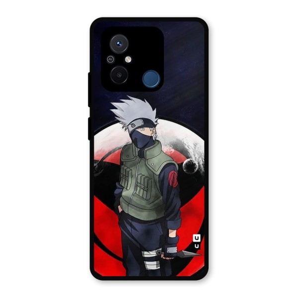 Kakashi Hatake Knife Metal Back Case for Poco C55