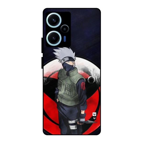 Kakashi Hatake Knife Metal Back Case for Poco F5