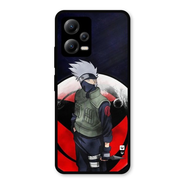 Kakashi Hatake Knife Metal Back Case for Poco X5