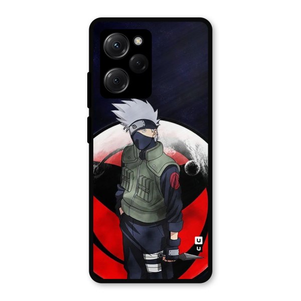 Kakashi Hatake Knife Metal Back Case for Poco X5 Pro