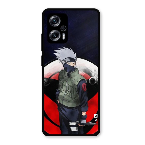 Kakashi Hatake Knife Metal Back Case for Redmi K50i