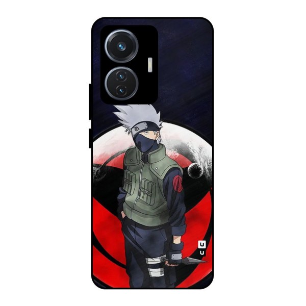 Kakashi Hatake Knife Metal Back Case for Vivo T1 44W