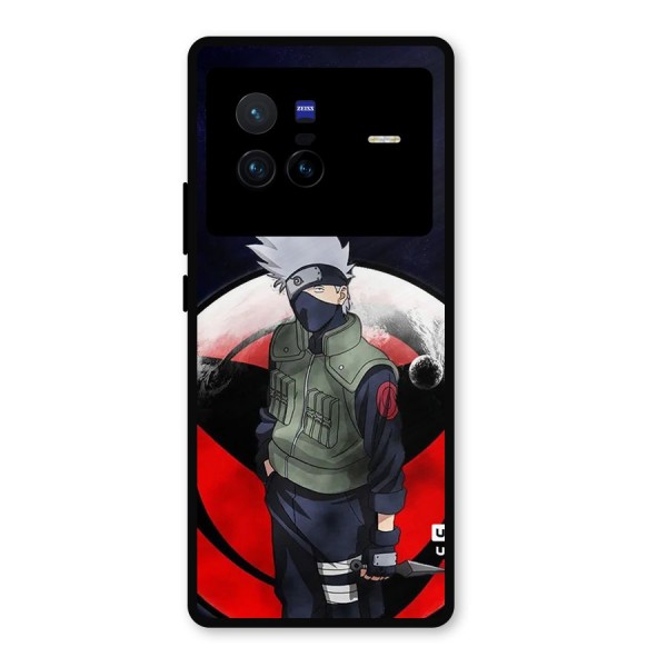 Kakashi Hatake Knife Metal Back Case for Vivo X80