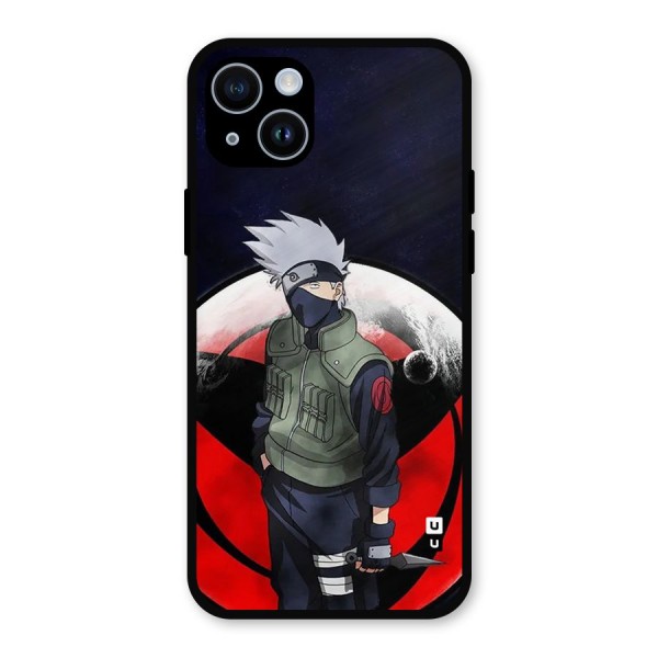 Kakashi Hatake Knife Metal Back Case for iPhone 14