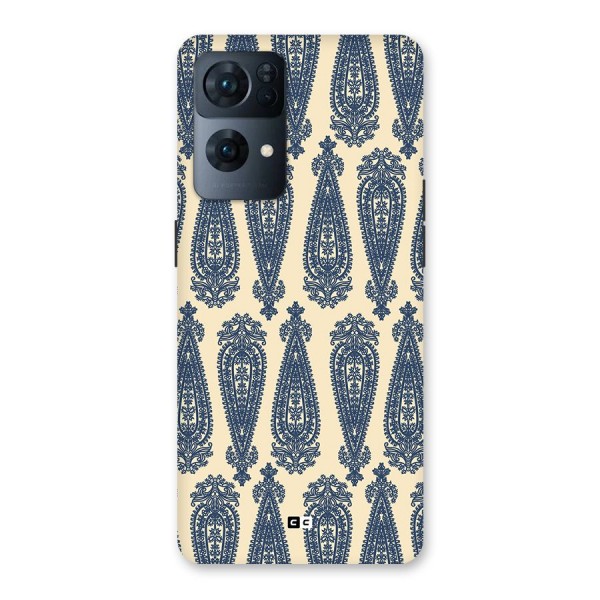 Kalamkari Design Back Case for Oppo Reno7 Pro 5G