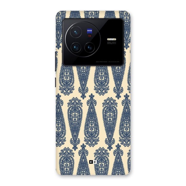 Kalamkari Design Back Case for Vivo X80