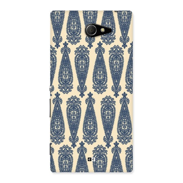 Kalamkari Design Back Case for Xperia M2