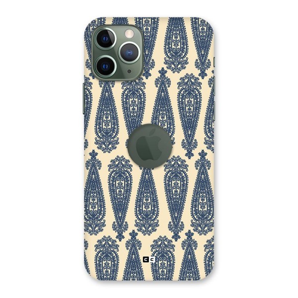 Kalamkari Design Back Case for iPhone 11 Pro Logo Cut