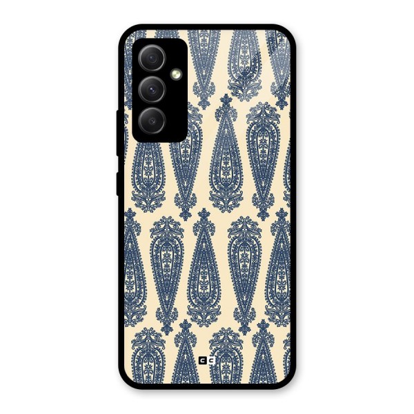 Kalamkari Design Glass Back Case for Galaxy A34