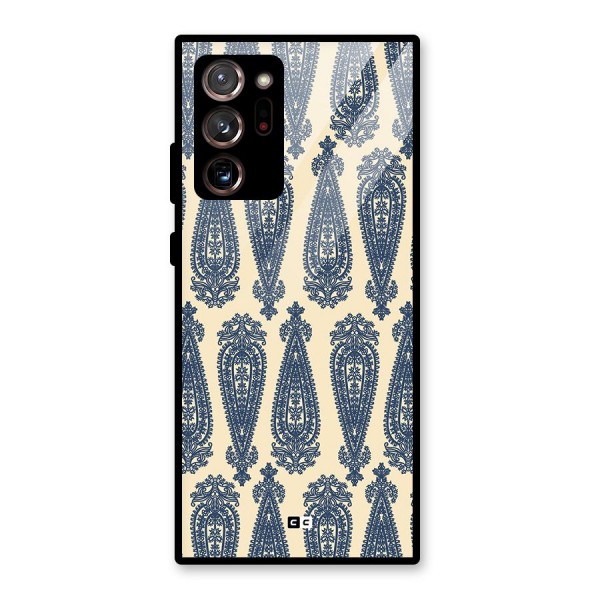 Kalamkari Design Glass Back Case for Galaxy Note 20 Ultra