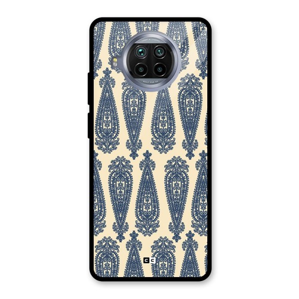 Kalamkari Design Glass Back Case for Mi 10i