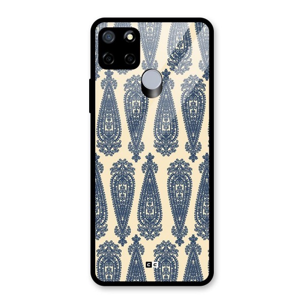 Kalamkari Design Glass Back Case for Realme C15