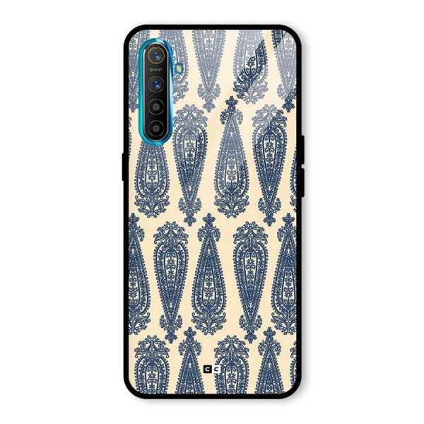 Kalamkari Design Glass Back Case for Realme X2