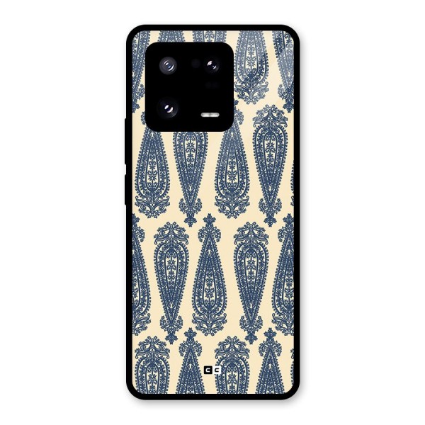 Kalamkari Design Glass Back Case for Xiaomi 13 Pro