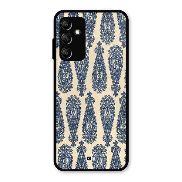 Kalamkari Design Metal Back Case for Galaxy A14 5G