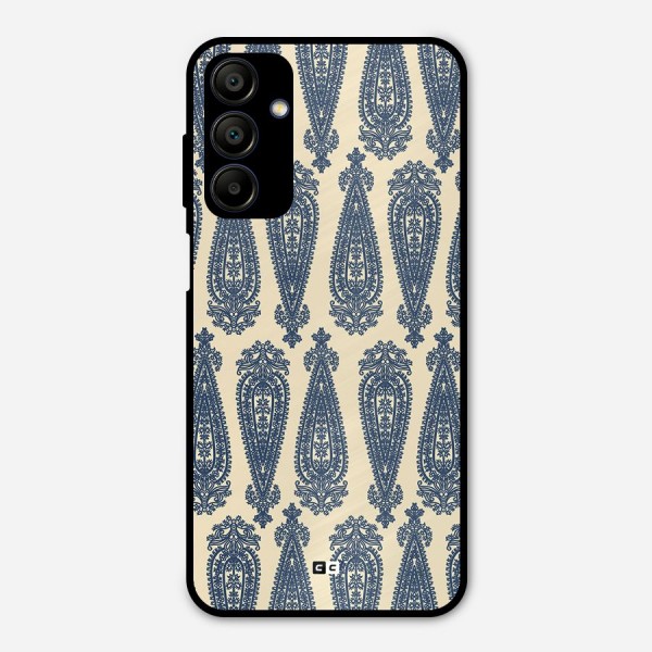 Kalamkari Design Metal Back Case for Galaxy A15 5G