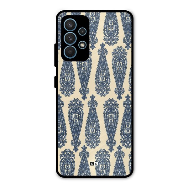 Kalamkari Design Metal Back Case for Galaxy A32