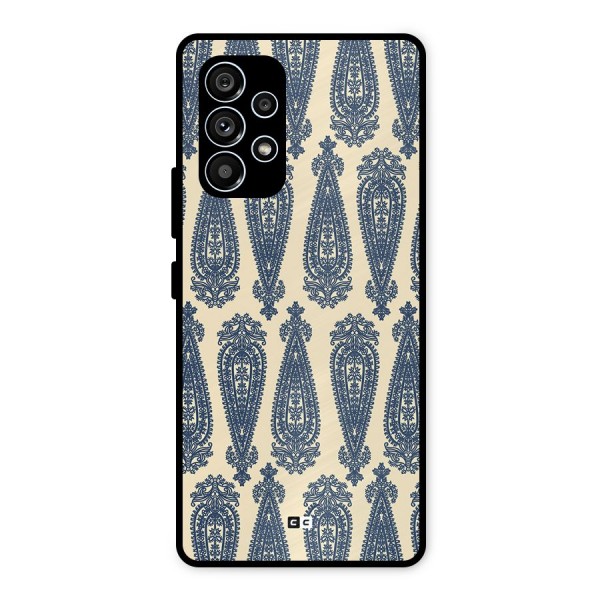 Kalamkari Design Metal Back Case for Galaxy A53 5G