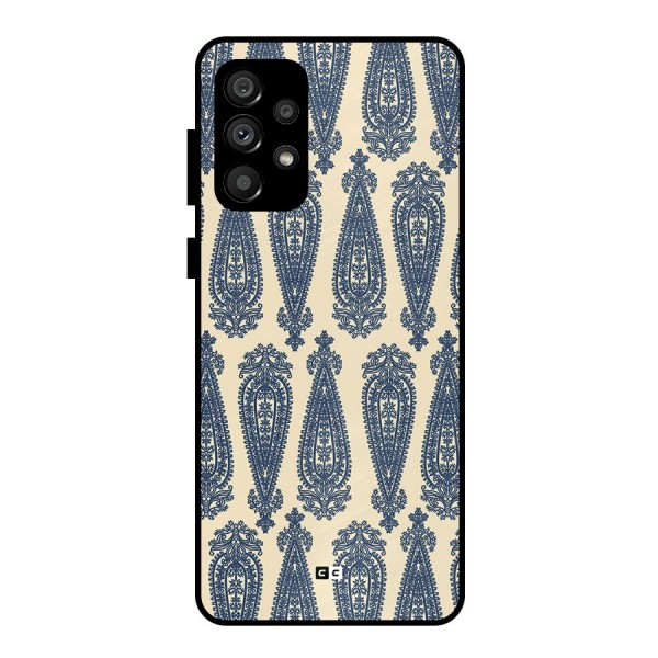 Kalamkari Design Metal Back Case for Galaxy A73 5G