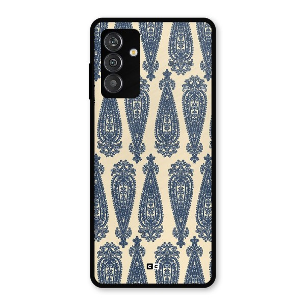 Kalamkari Design Metal Back Case for Galaxy F13