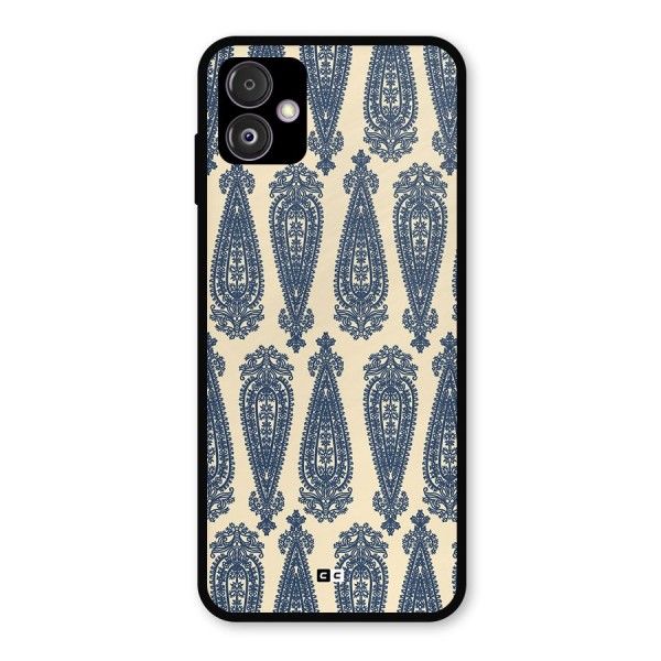 Kalamkari Design Metal Back Case for Galaxy F14