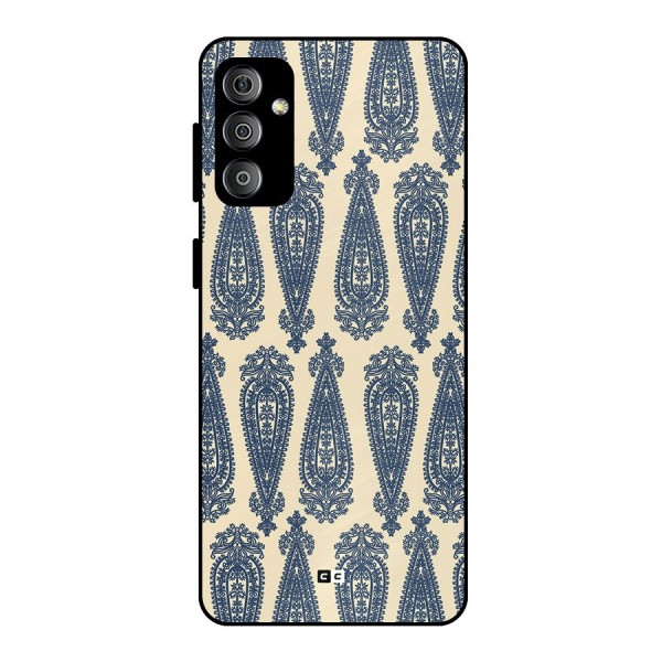 Kalamkari Design Metal Back Case for Galaxy F23