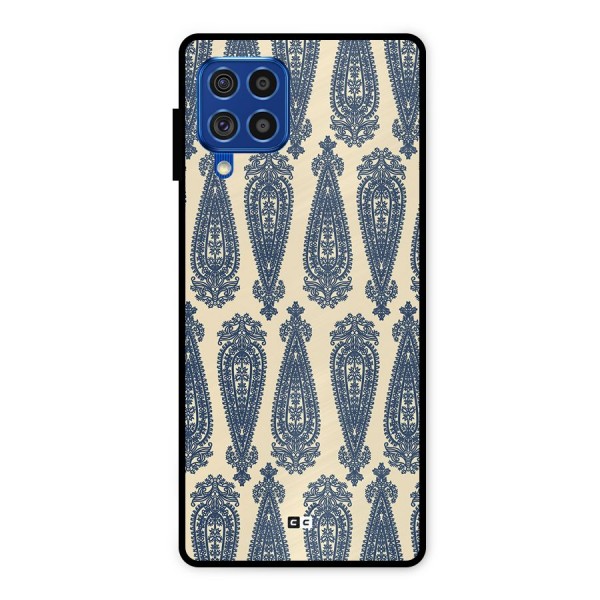 Kalamkari Design Metal Back Case for Galaxy F62