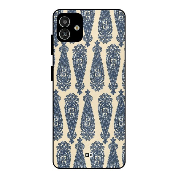 Kalamkari Design Metal Back Case for Galaxy M13 5G