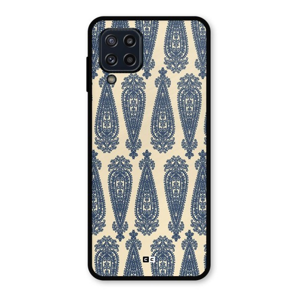 Kalamkari Design Metal Back Case for Galaxy M32