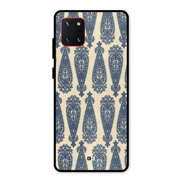 Kalamkari Design Metal Back Case for Galaxy Note 10 Lite