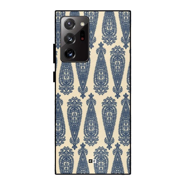 Kalamkari Design Metal Back Case for Galaxy Note 20 Ultra