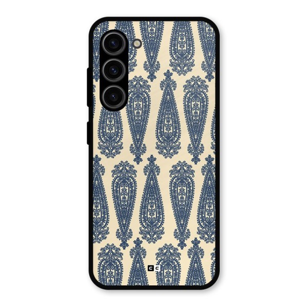 Kalamkari Design Metal Back Case for Galaxy S23