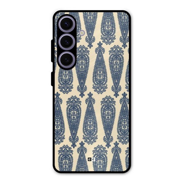 Kalamkari Design Metal Back Case for Galaxy S24