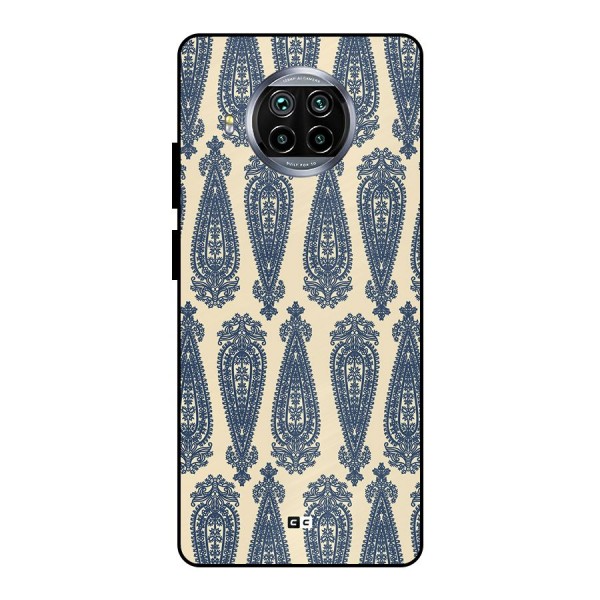 Kalamkari Design Metal Back Case for Mi 10i