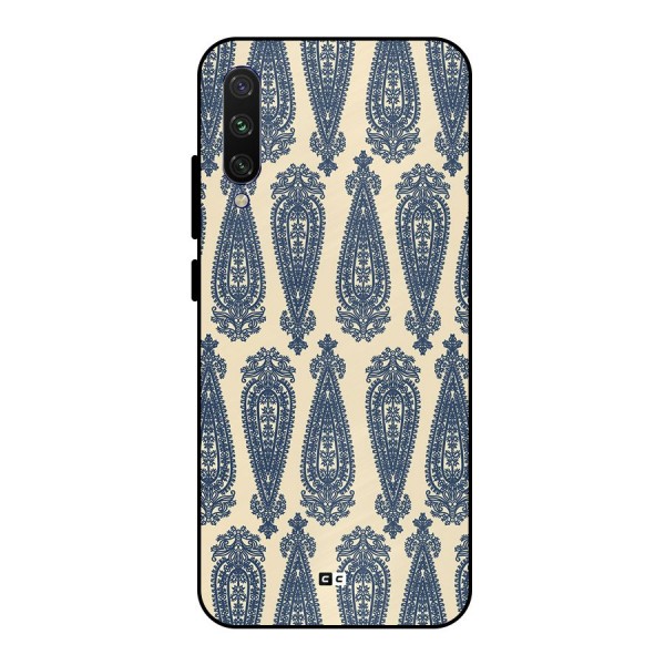 Kalamkari Design Metal Back Case for Mi A3