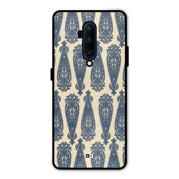 Kalamkari Design Metal Back Case for OnePlus 7T Pro